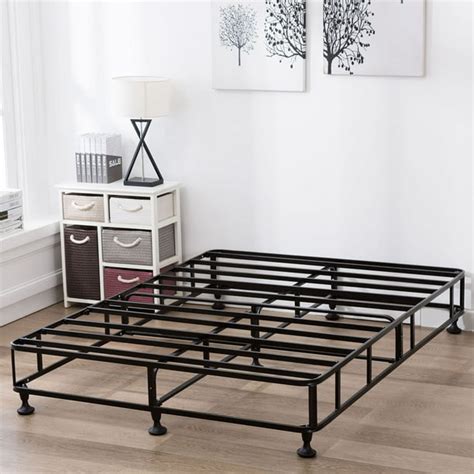 box spring and metal frame|metal box spring queen size.